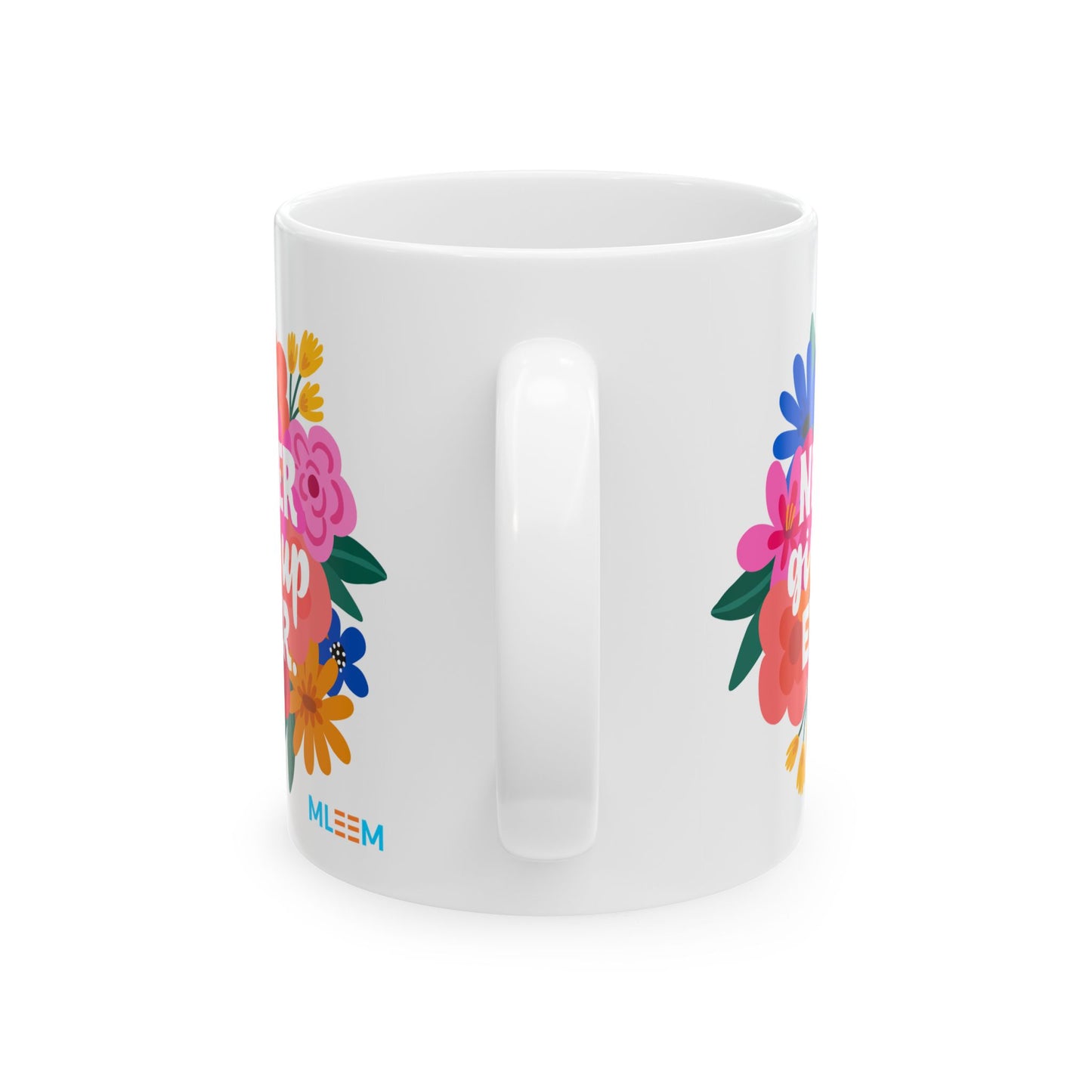 Floral Ceramic Mug - MLEEM