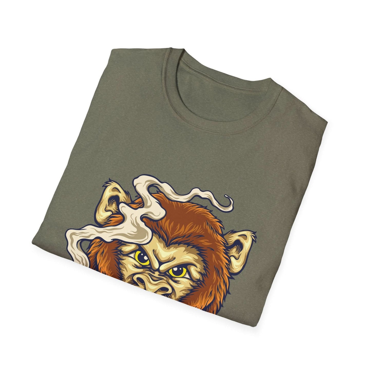 Angry Monkey Smoking - Mleem