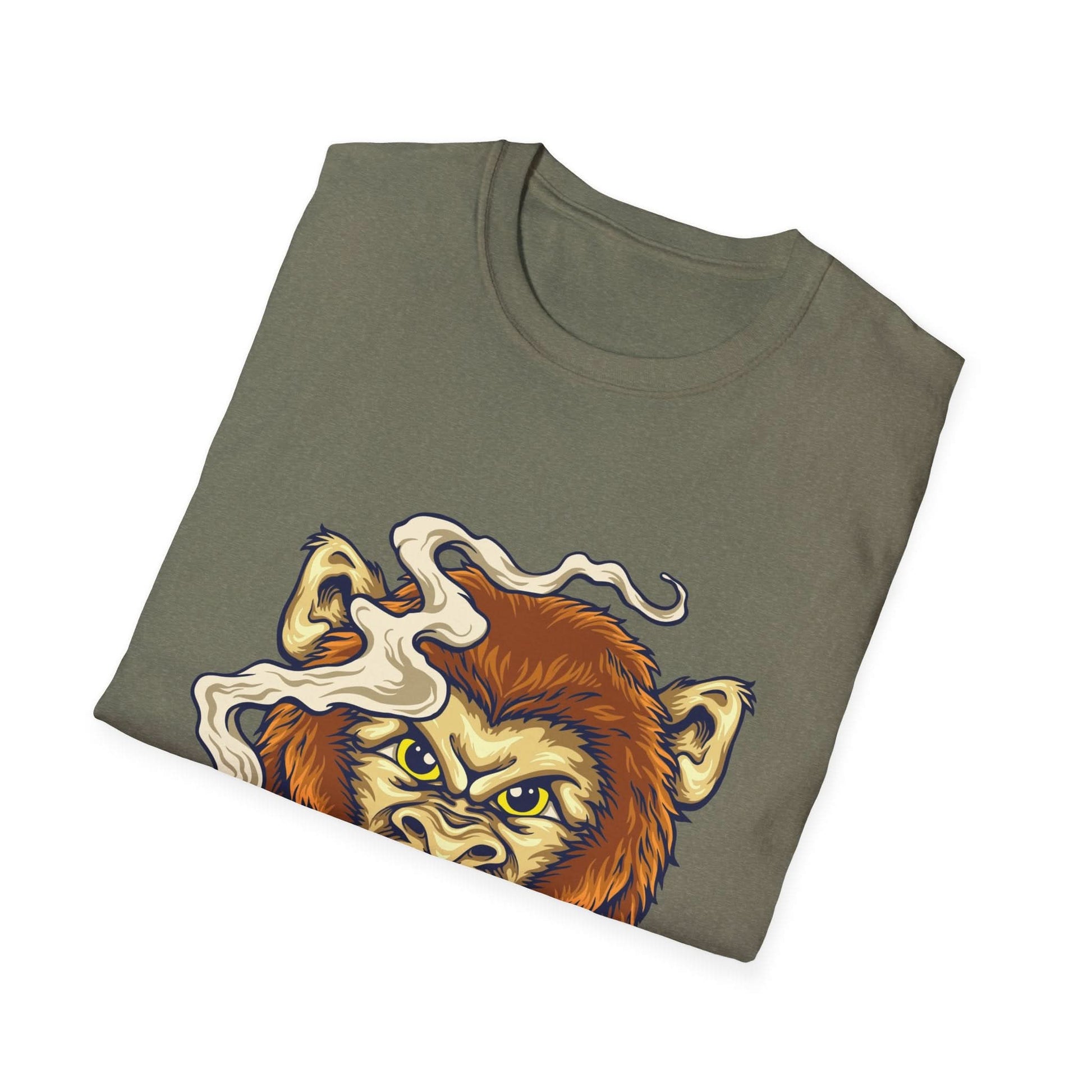 Angry Monkey Smoking - Mleem