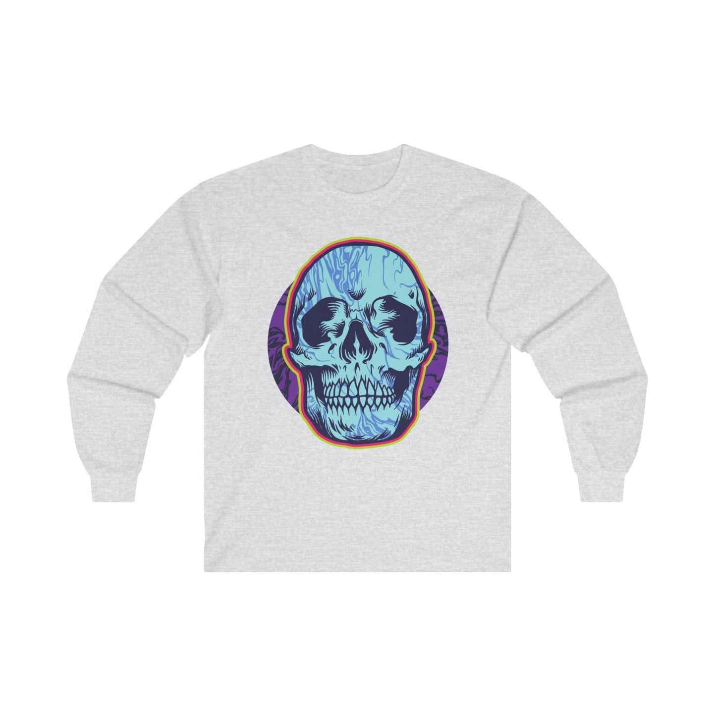 Psychedelic Skull Head - Mleem