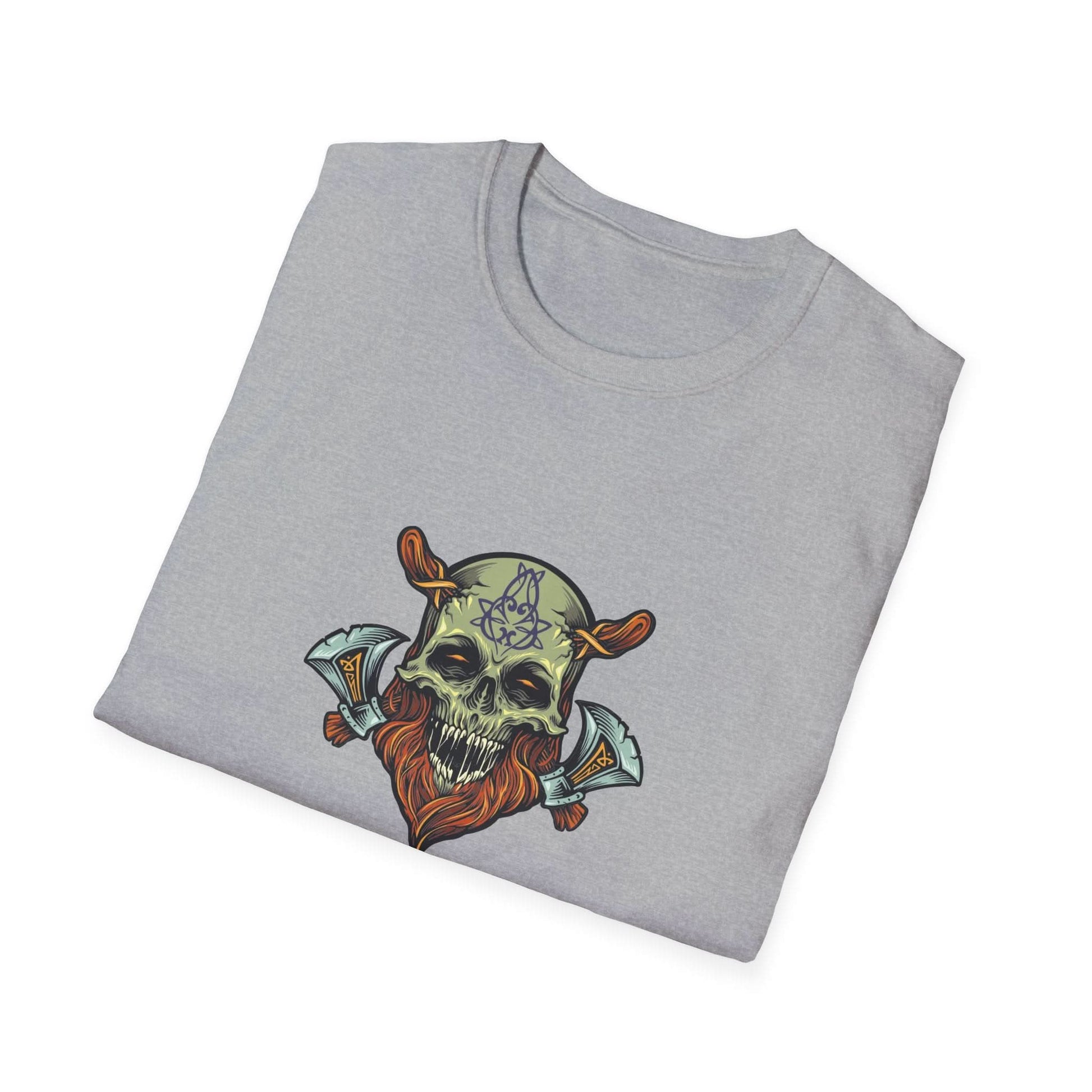 Viking Skull Warrior with Axe - Mleem