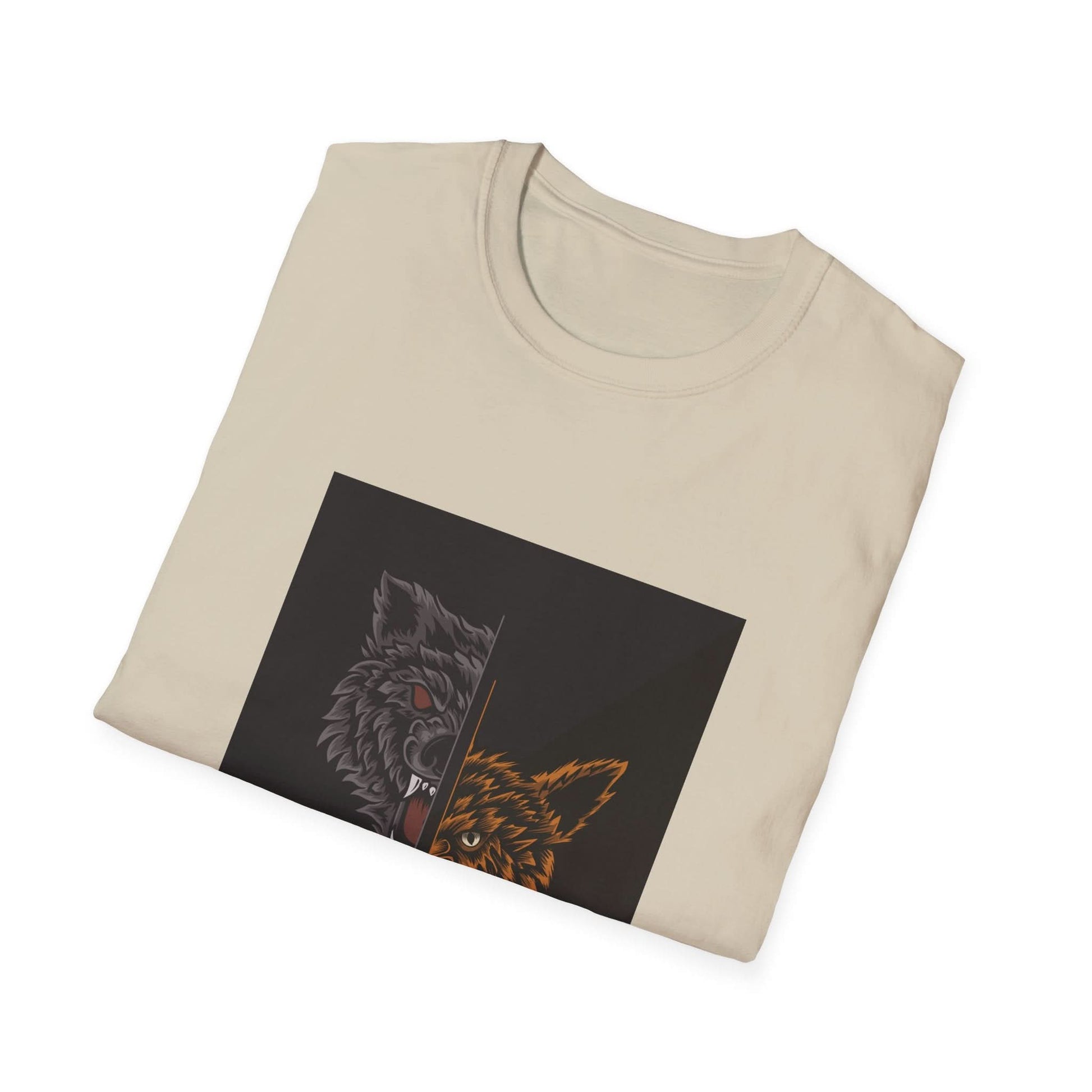 Angry Wolf Head Two Style - Mleem