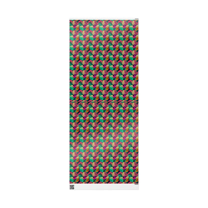 Vibrant Gift Wrapping Paper for All Occasions, Colorful Wrapping, Holiday Gift Wrap, Party Supplies, Eco-Friendly Paper