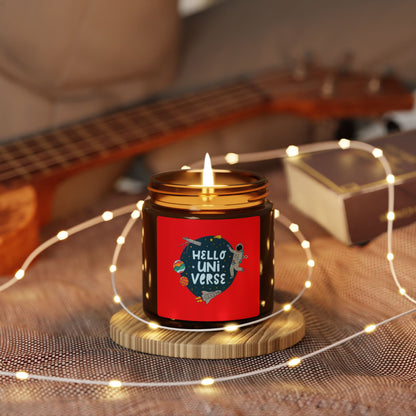 Hello Universe Scented Soy Candle, Relaxing Home Decor