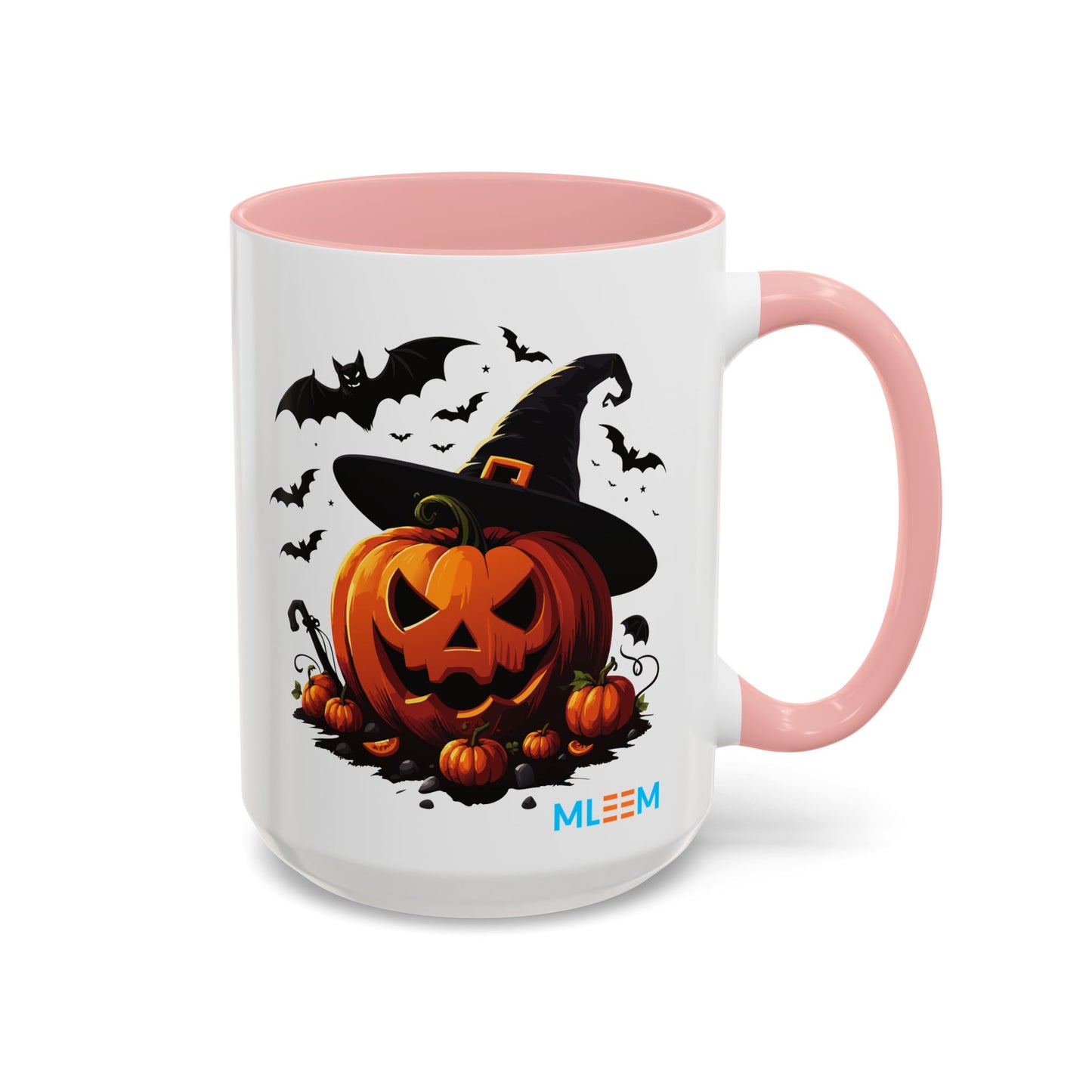 Halloween Pumpkin Accent Coffee Mug – Perfect for Fall, Autumn, Spooky Season, Gift for Coffee Lovers, Home Decor