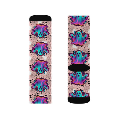 Colorful Sublimation Socks for Funky Style, Unique Gift, Cozy Homewear, Fashionable Accessories, Fun Everyday Wear