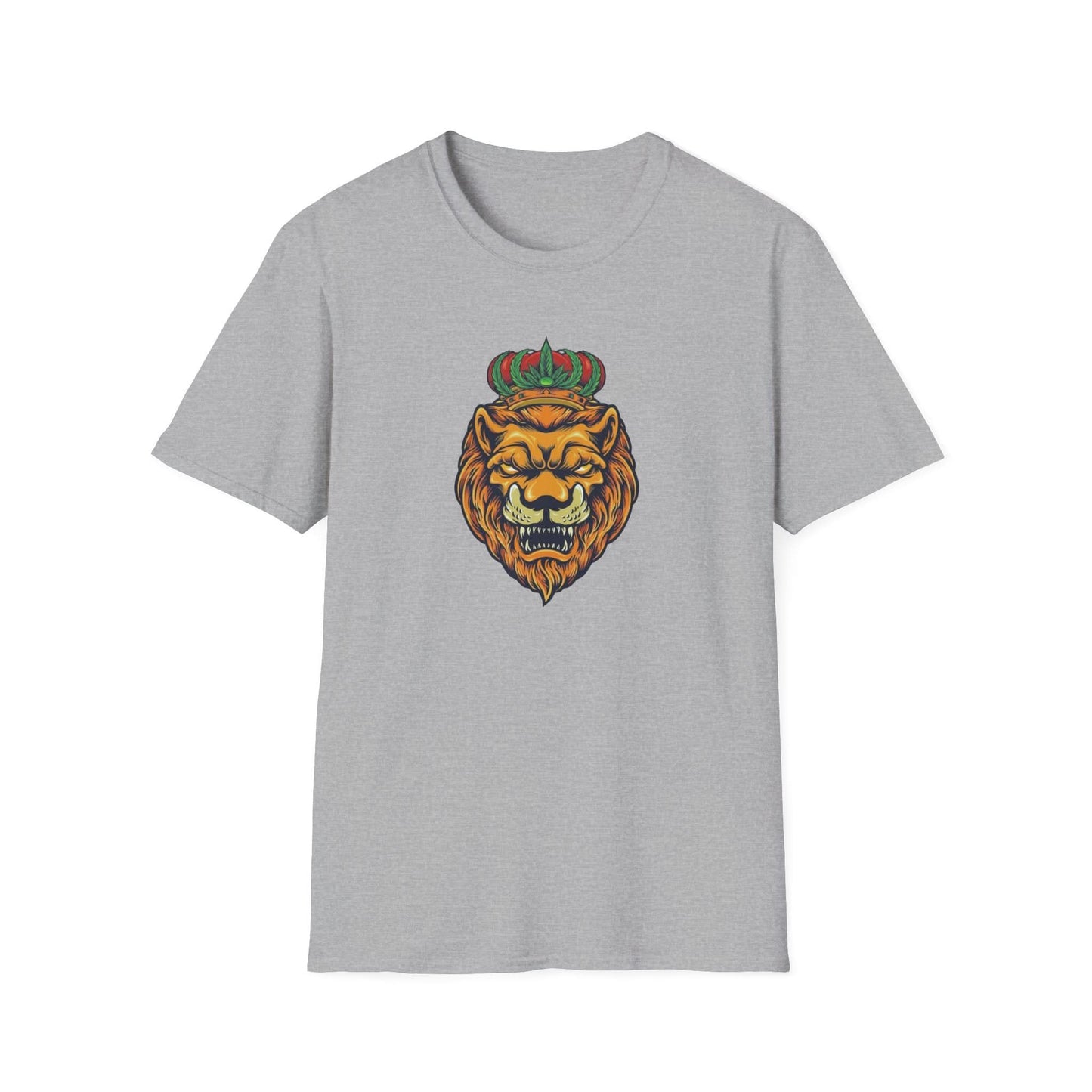 Angry Lion Head with Crown - Mleem