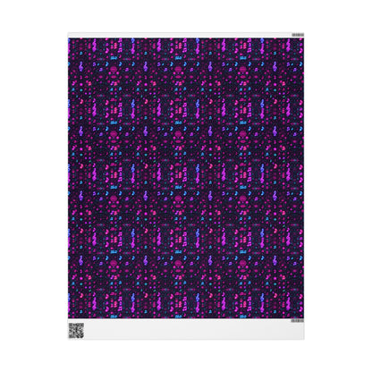 Colorful Cosmic Wrapping Paper, Gift Wrap for Birthdays, Holidays, Weddings, Party Favors, Artsy Presents, Unique Gift Packaging