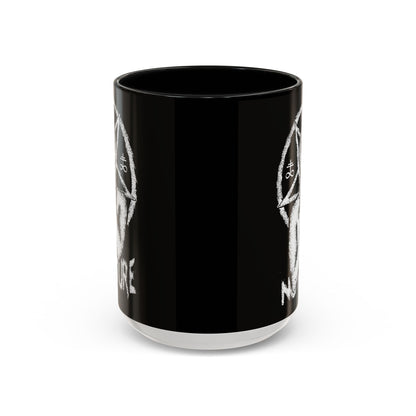 Gothic Ceramic Coffee Mug – Dark Art, Unique Gift, Halloween Decor, Witchy Vibe, Spooky Homeware