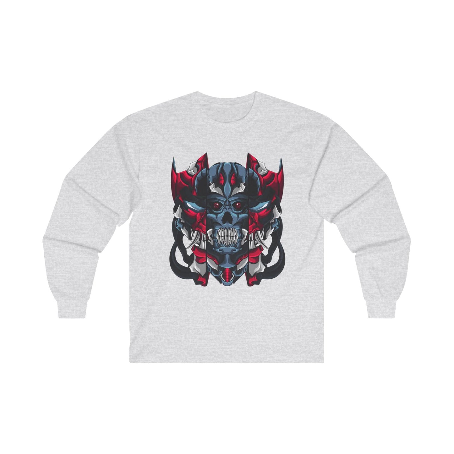 Dark Mecha Skull Artwork - Mleem