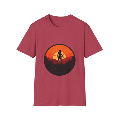 Swordsman With Sunset Background - Mleem