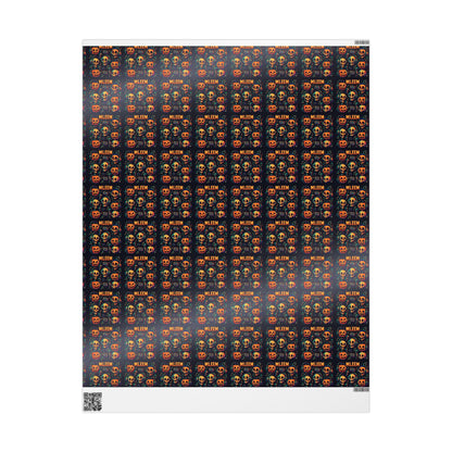 Festive Wrapping Paper, Unique Gift Wrap, Holiday Wrapping, Birthday Wrap, Eco-Friendly Paper, Halloween Gift Wrap
