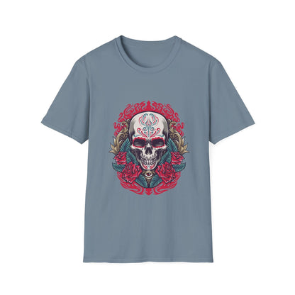 Skull Illustration Dia de Los Muertos - Mleem