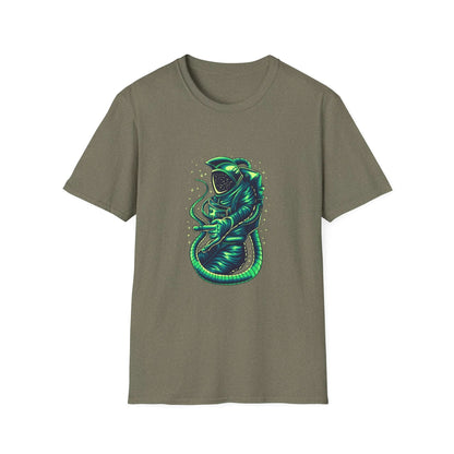 Astronaut in Space Green - Mleem