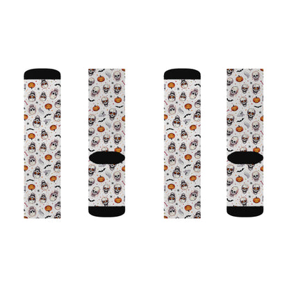 Halloween-Themed Sublimation Socks, Spooky Socks for Fall, Cute Halloween Accessories, Fun Gift for Trick-or-Treaters, Cozy Socks for [...]