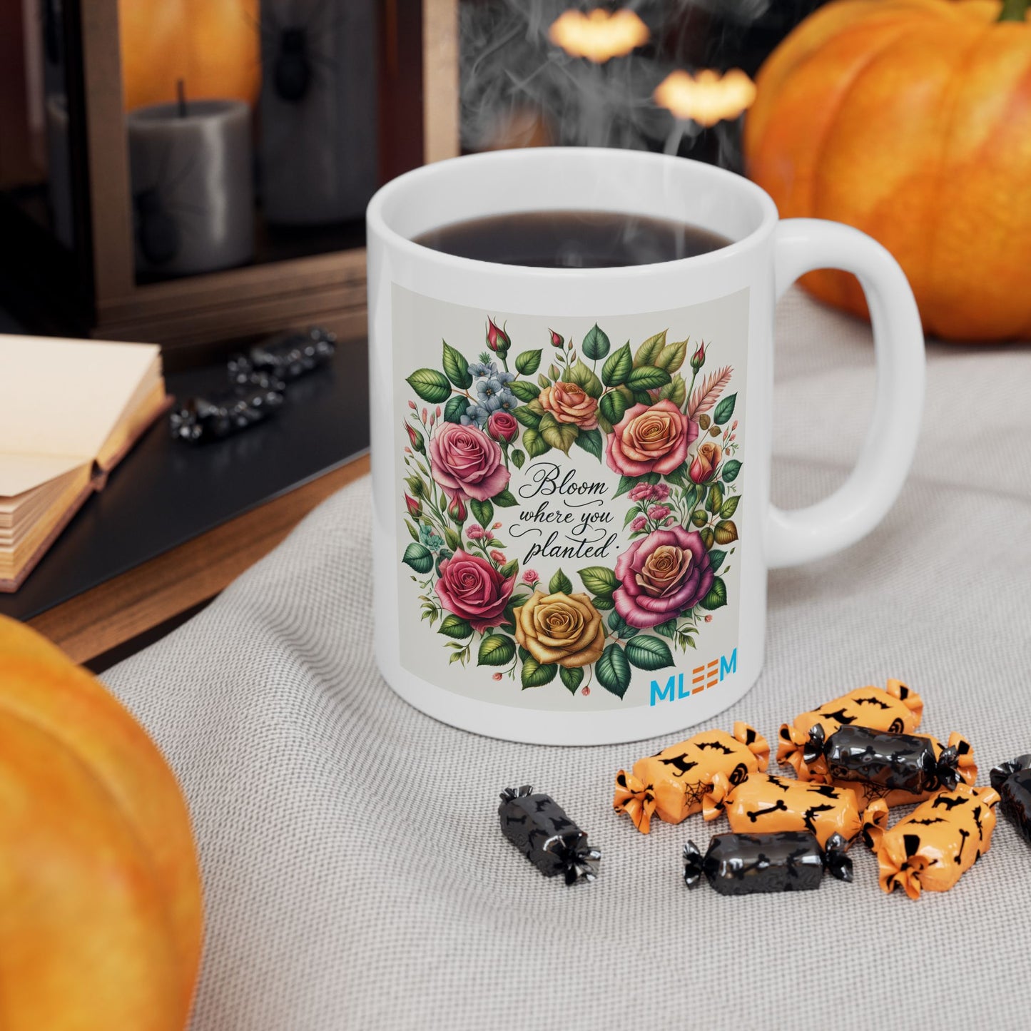 Floral Ceramic Mug