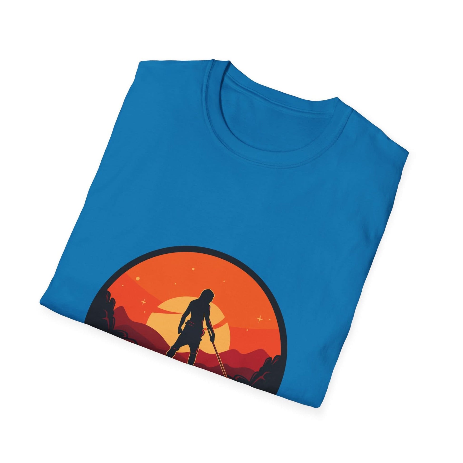 Swordsman With Sunset Background - Mleem