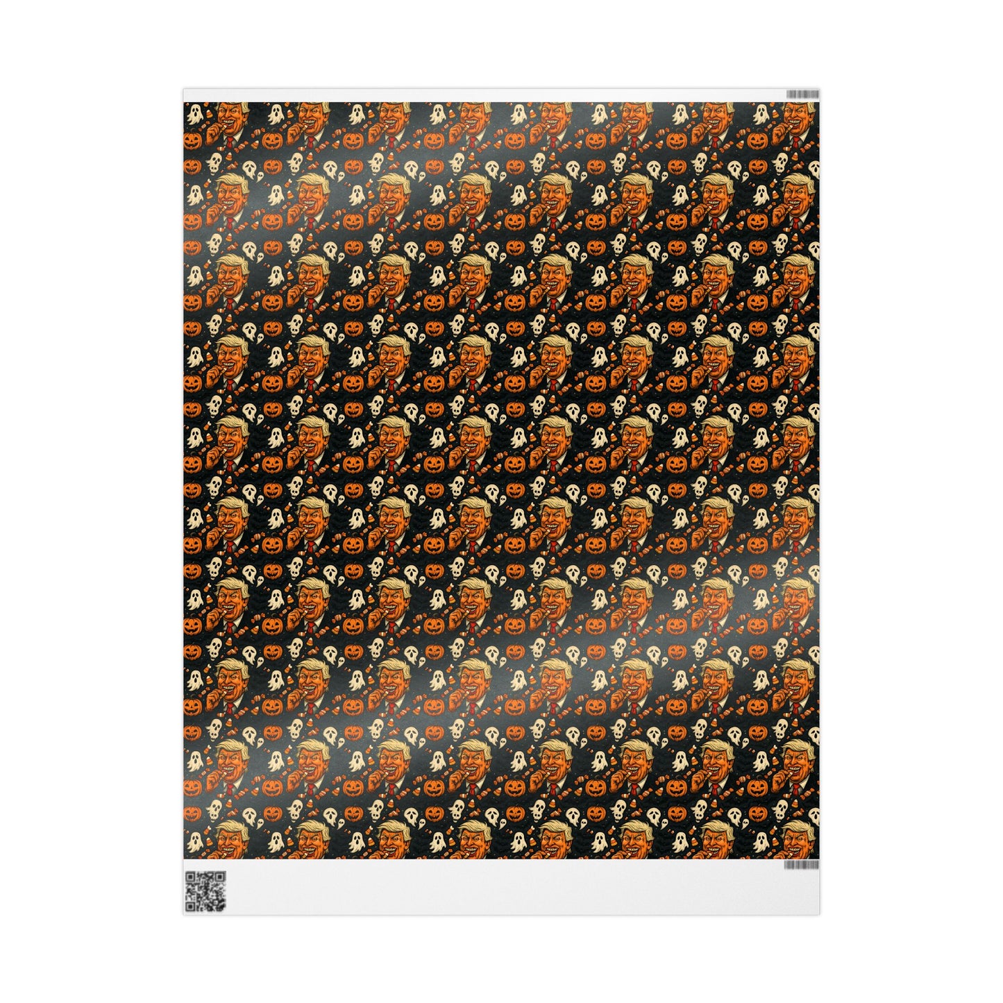 Festive Wrapping Paper for Halloween, Holiday Gift Wrap, Spooky Themed Paper, Trick-or-Treat Wrapping, Unique Present Decor