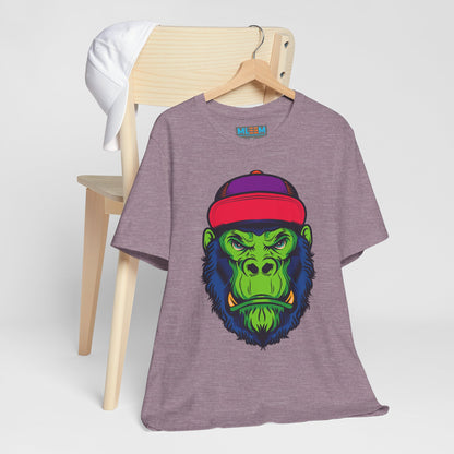 Vibrant Gorilla Graphic Tee - Unisex Short Sleeve T-Shirt