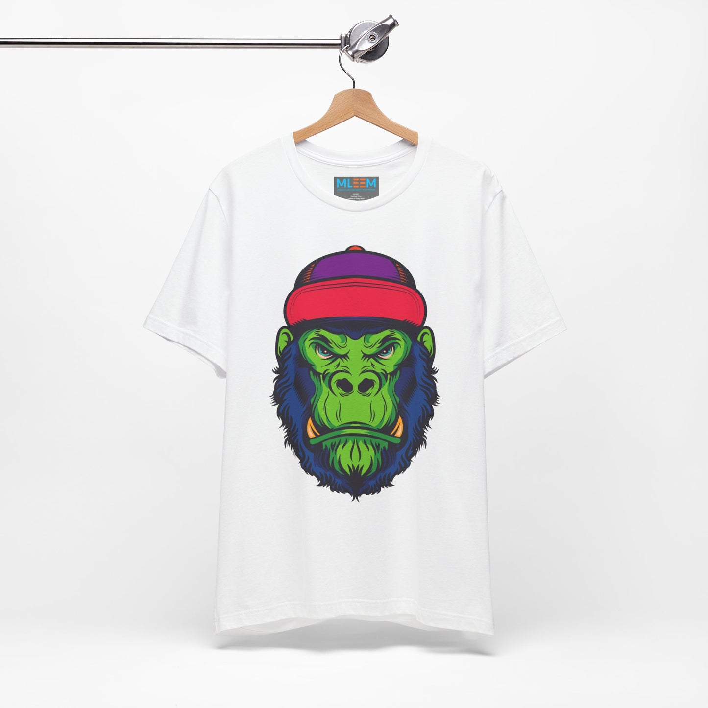 Vibrant Gorilla Graphic Tee - Unisex Short Sleeve T-Shirt