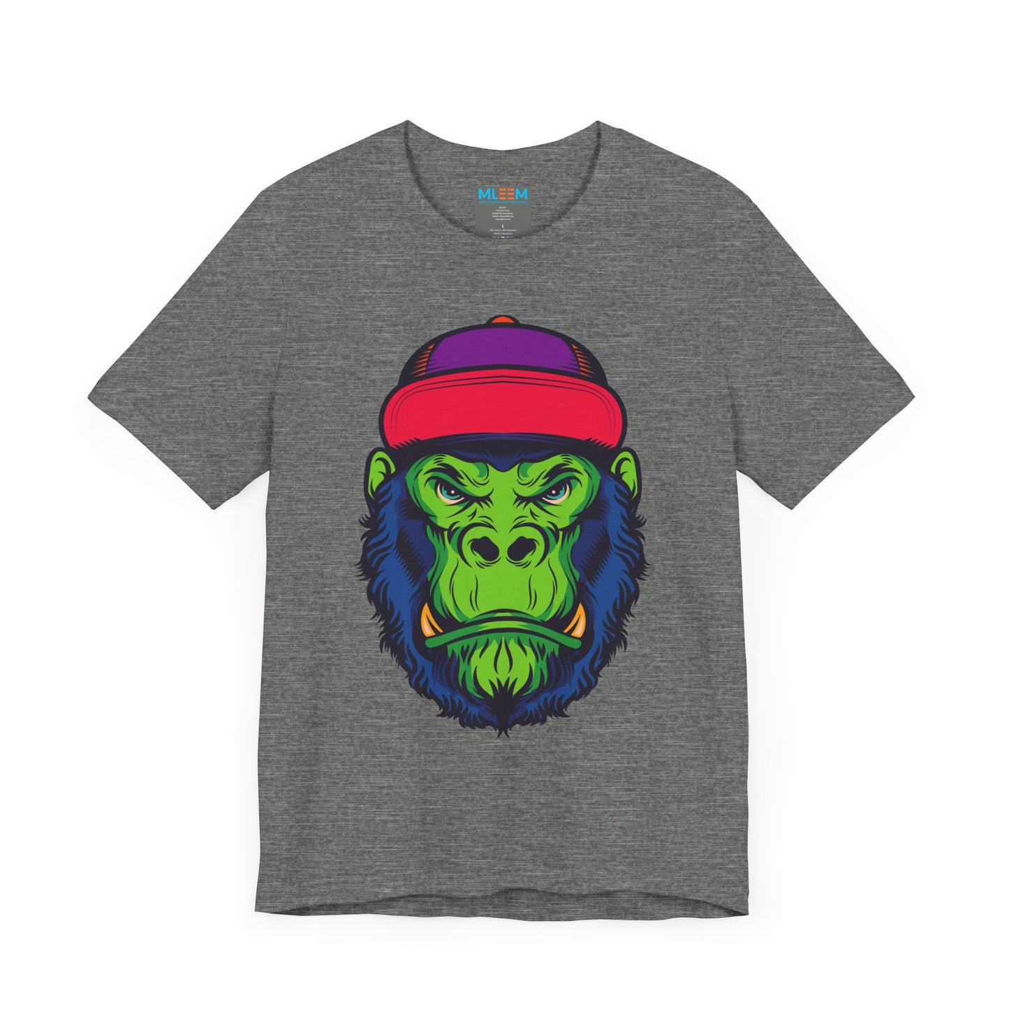 Vibrant Gorilla Graphic Tee - Unisex Short Sleeve T-Shirt