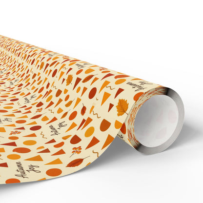 Autumn-Themed Wrapping Paper Bundle, Perfect for Fall Celebrations, Thanksgiving, Birthdays, Gift Wrapping, Craft Projects