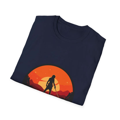 Swordsman With Sunset Background - Mleem