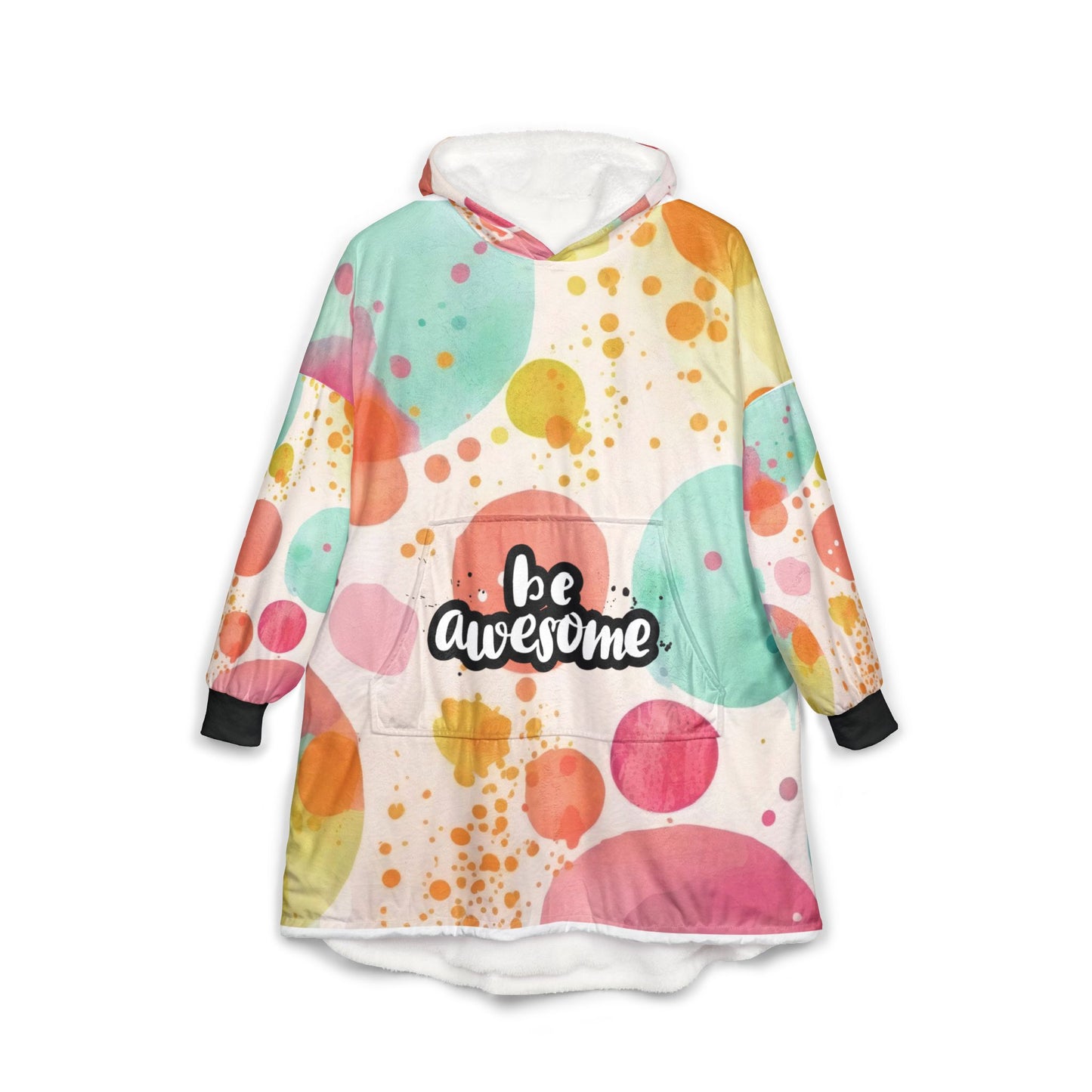 Colorful Unisex Hooded Blanket