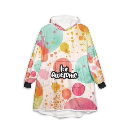 Colorful Unisex Hooded Blanket