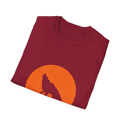 Wolf And Full Moon - Mleem