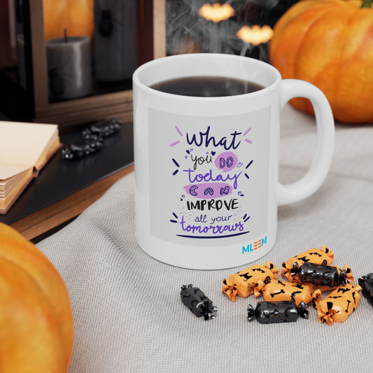 MLEEM - Floral Ceramic Mug