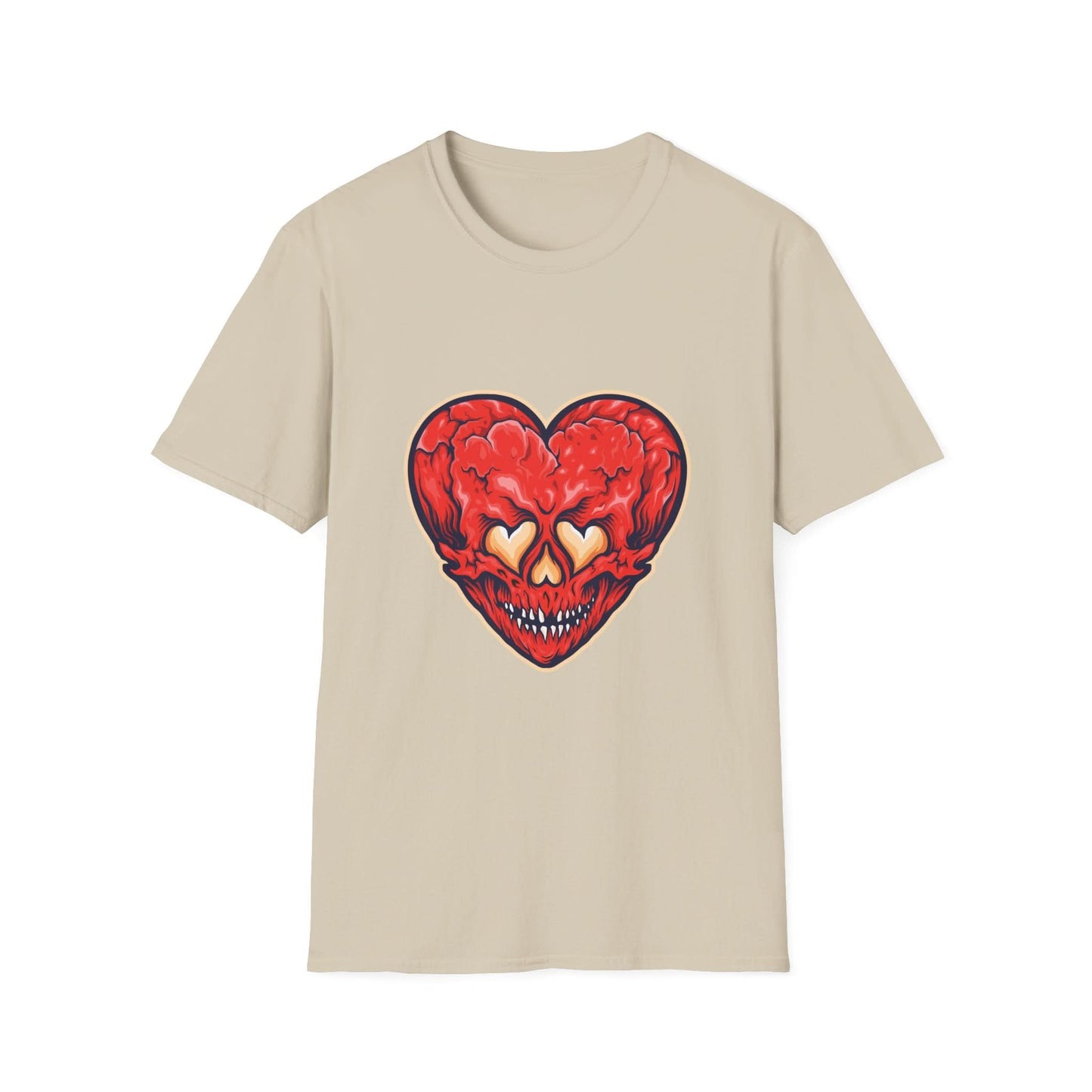 Cracked Heart Love Skull - Mleem