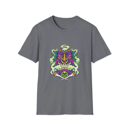 Smoking Hawaiian Tiki Weed Leaf - Mleem