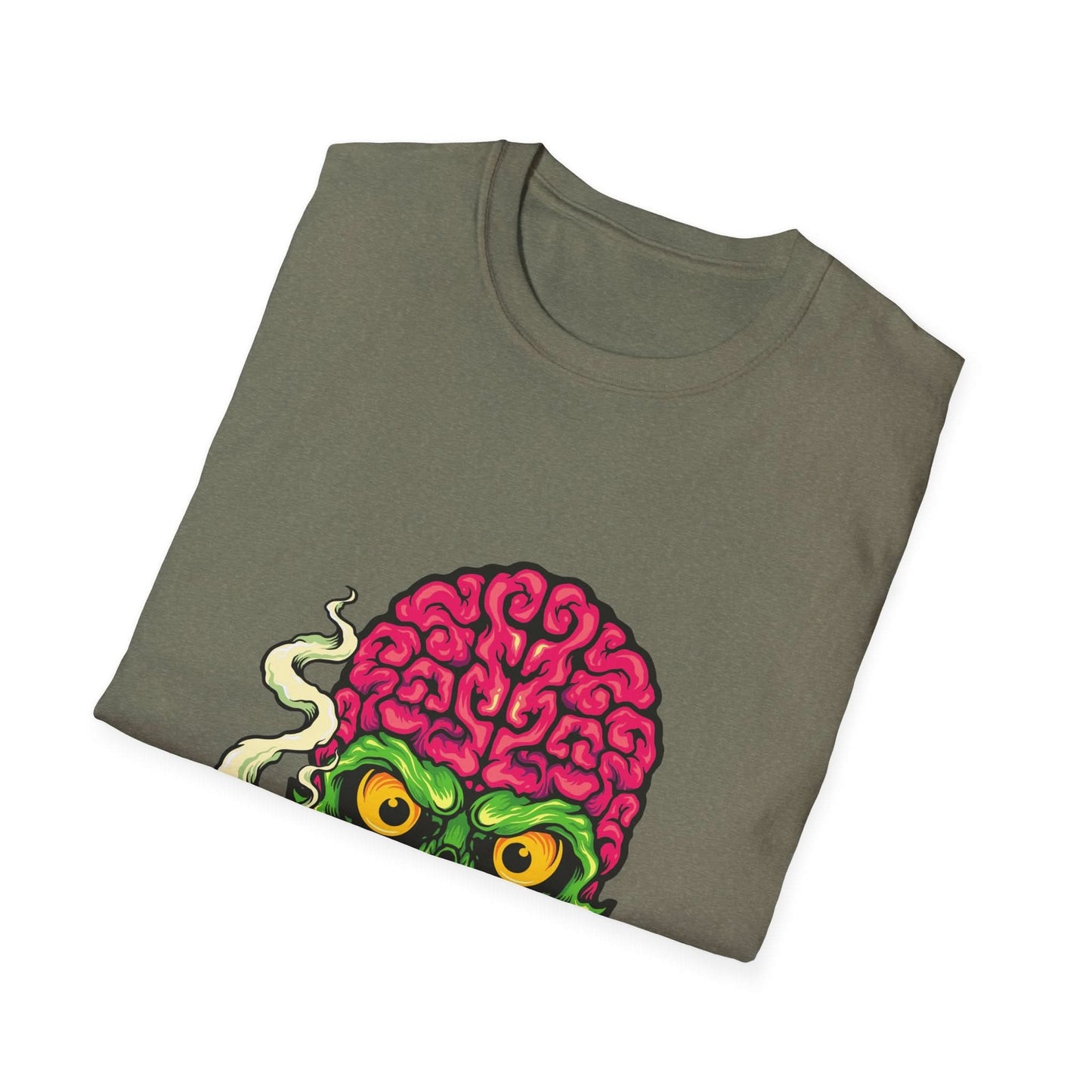 Smoking Skull Weed Cigarette Mascot - Mleem