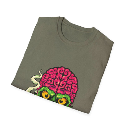 Smoking Skull Weed Cigarette Mascot - Mleem