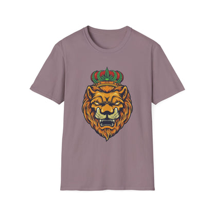 Angry Lion Head with Crown - Mleem