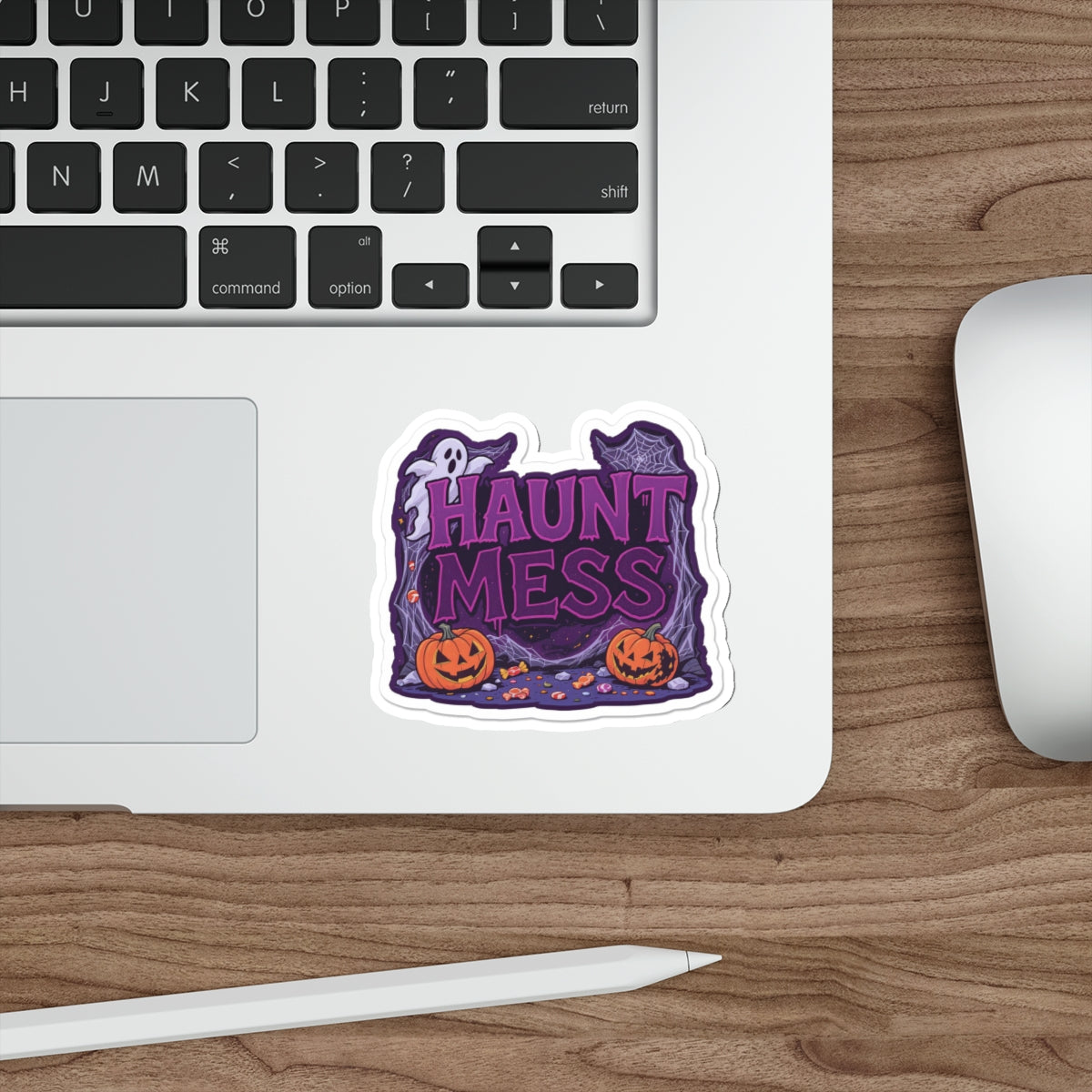 Halloween Haunt Mess Die-Cut Stickers | Spooky Decor, Laptop Stickers, Party Favors, Trick or Treat, Fun Halloween Vibes