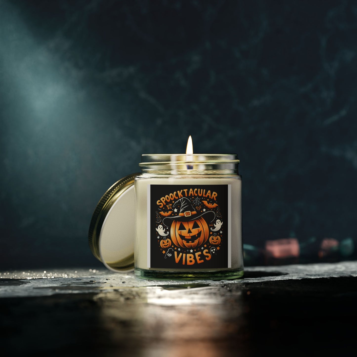 Halloween Scented Candles | Spooktacular Vibes | Cozy Home Decor | Fall Gifts | Pumpkin Candles | Aromatherapy for Autumn