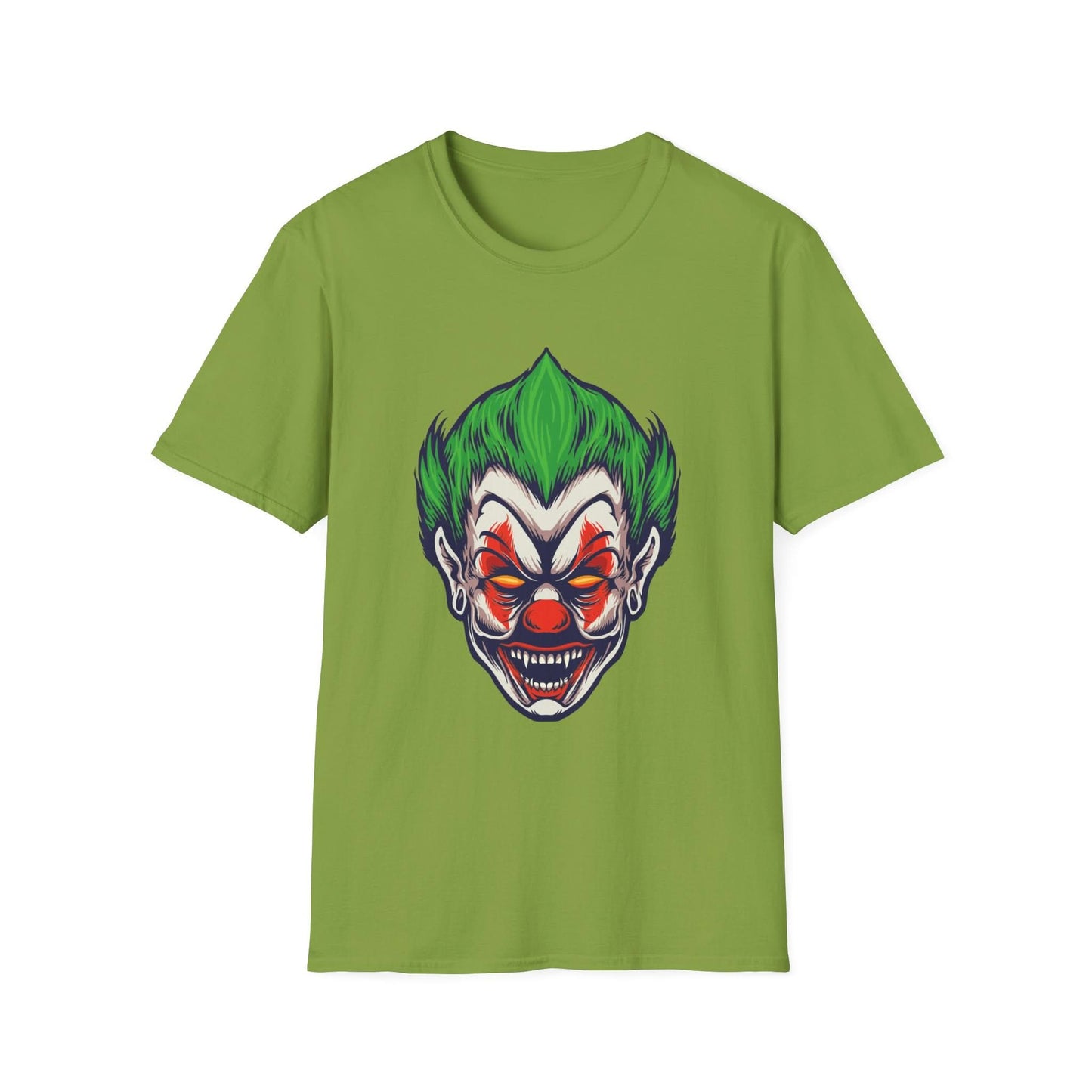 Angry Joker Clown Illustration - Mleem