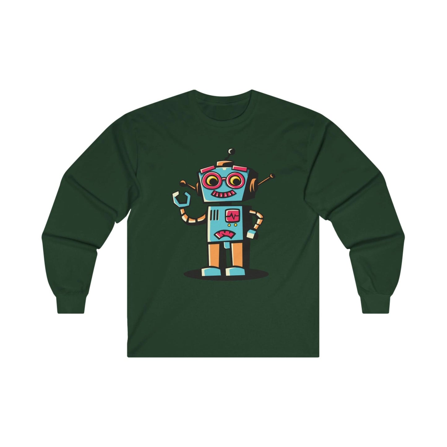 Retro Robot Cartoon Character - Mleem