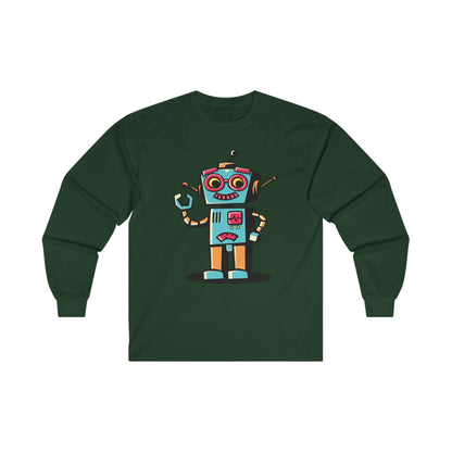 Retro Robot Cartoon Character - Mleem