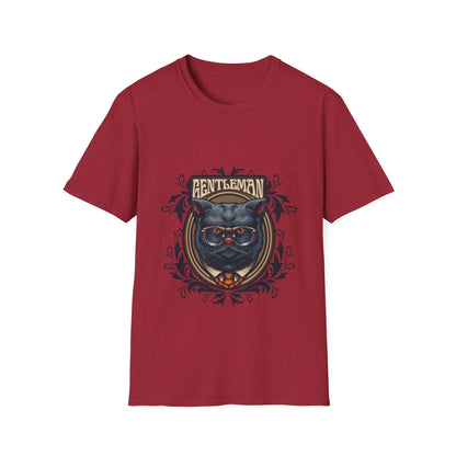 Animal Grey Cat with Framed Ornaments - Mleem