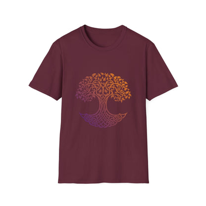 Illustration Of Tree And His Roots - Mleem