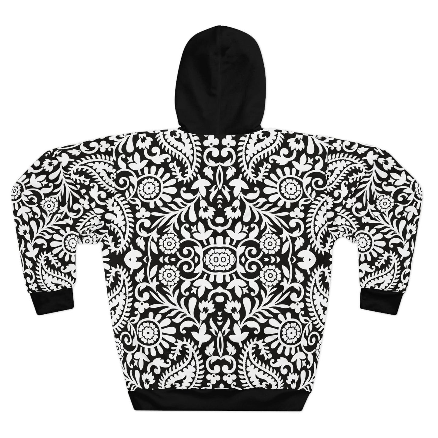 B&W Floral Ornament - Mleem