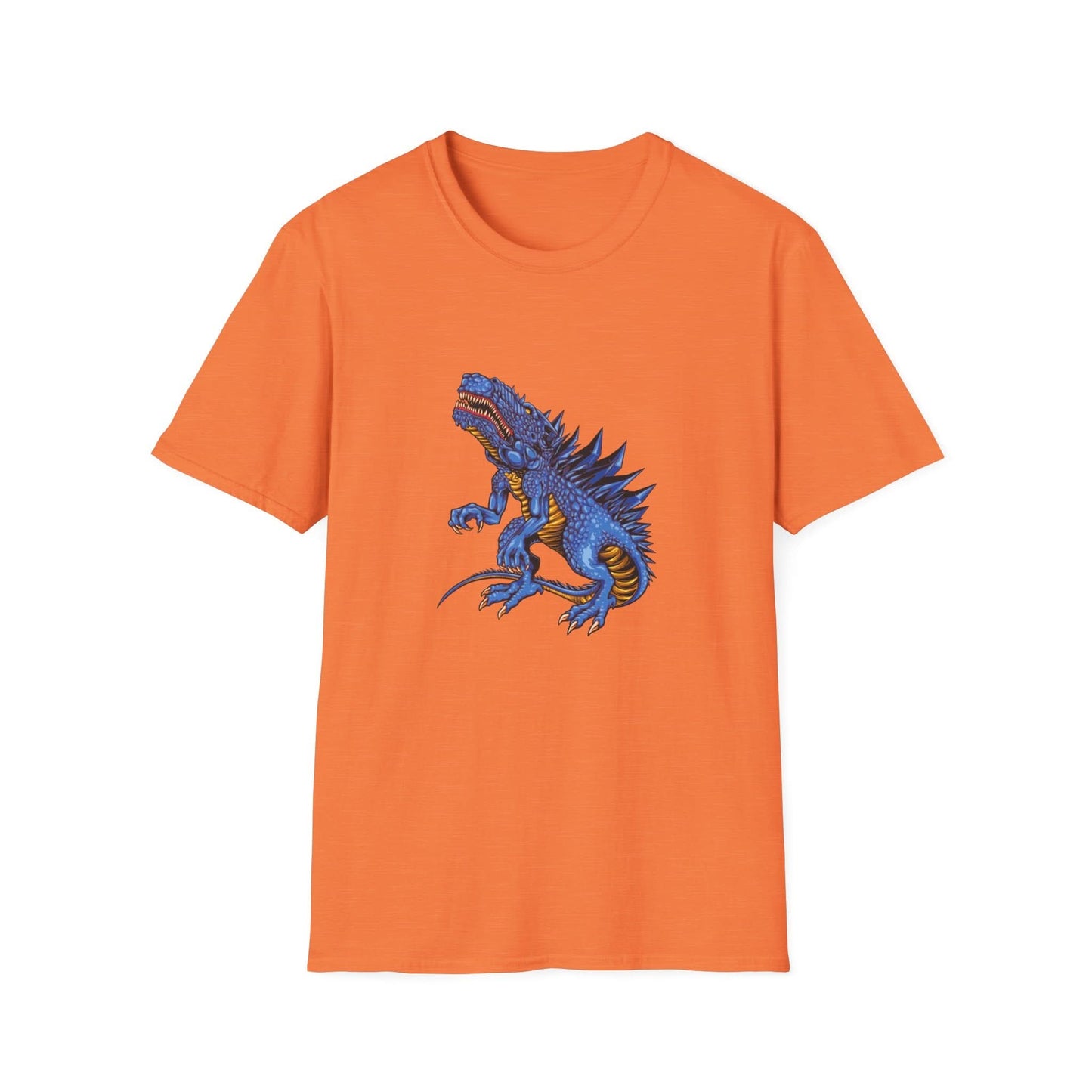 Scary Blue Dinosaur Monster - Mleem