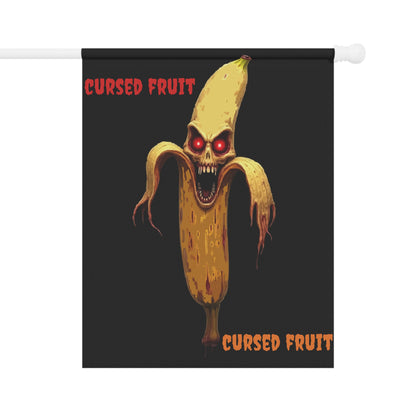 Cursed Fruit Garden Banner, Halloween Decor, Spooky Garden Flag, Yard Art, Outdoor Decorations, Fun Home Accessories