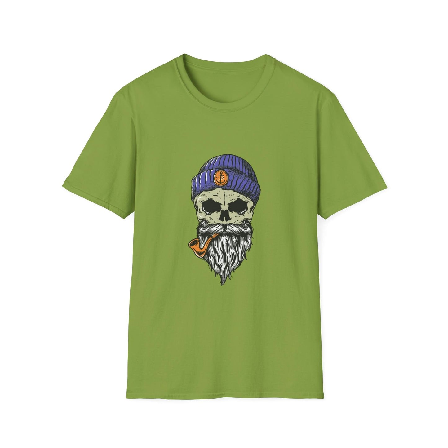 Skull Beard Illustration - Mleem