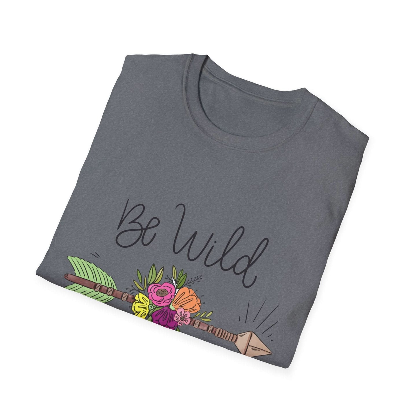 Be Wild Be Brave Flower Arrow - Mleem