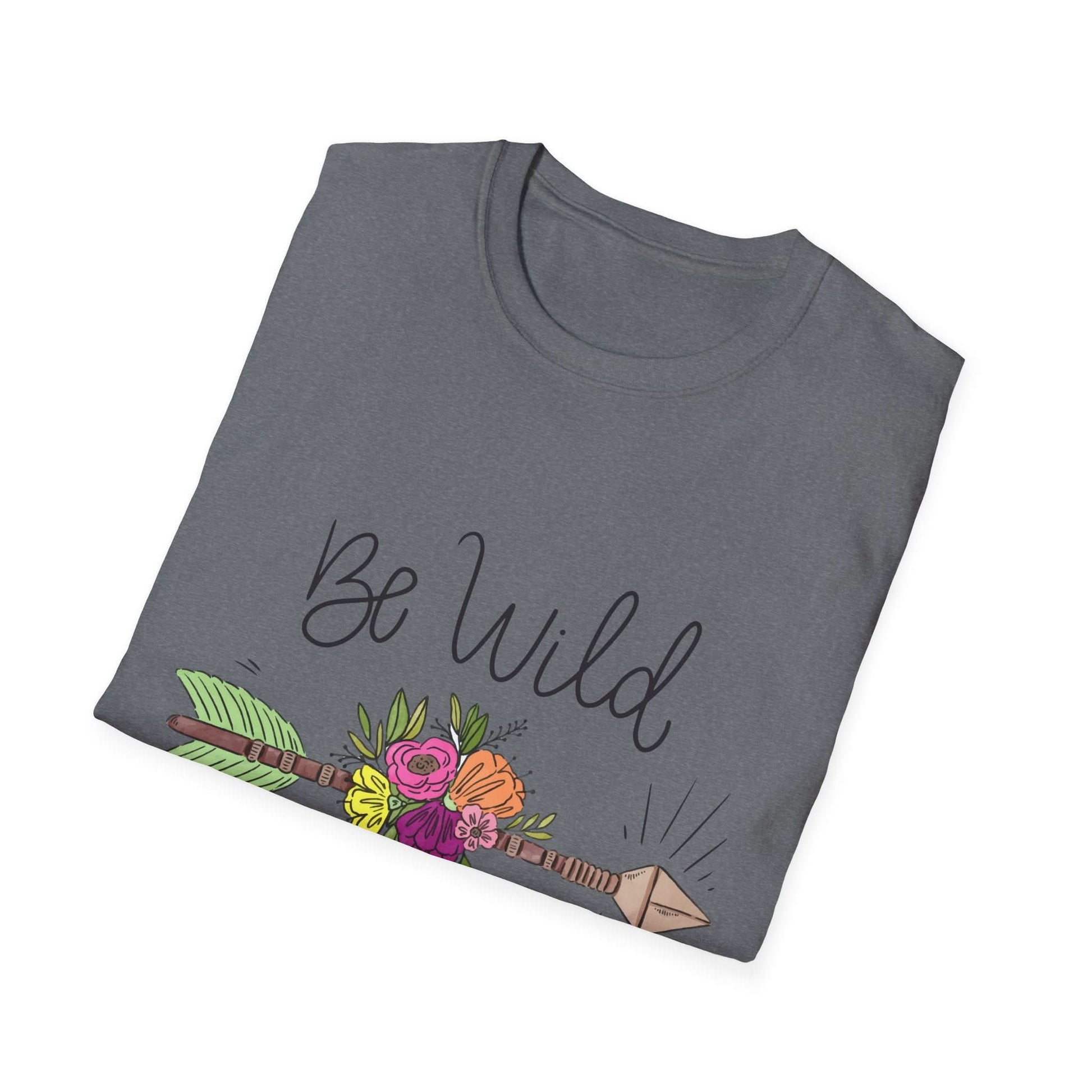 Be Wild Be Brave Flower Arrow - Mleem