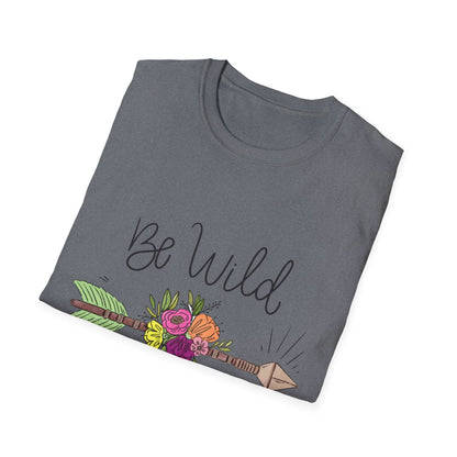 Be Wild Be Brave Flower Arrow - Mleem